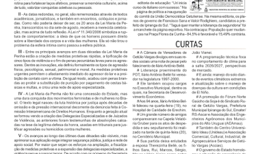 O avanço da lei e o peso da impunidade, por Neivo A T Fabris. Edição 21/8/2026