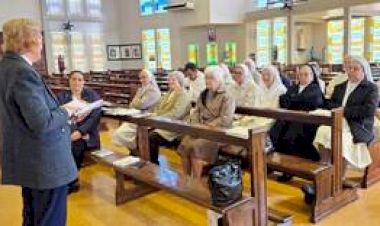 Religiosas e religiosos da Diocese de Erexim participam de encontro no Mês Vocacional