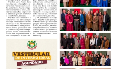 30º Jantar Italiano celebra a cultura, a tradição e a história do município de Ipiranga do Sul