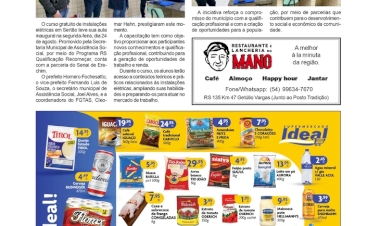 Senai de Erechim ministra curso de instalações elétricas em Sertão