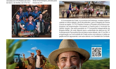 Sertão promove sua 2ª Mateada Farroupilha na quarta-feira