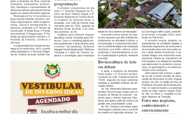 Expo Getúlio Vargas amplia programação com encontros técnicos e debates sobre temas estratégicos