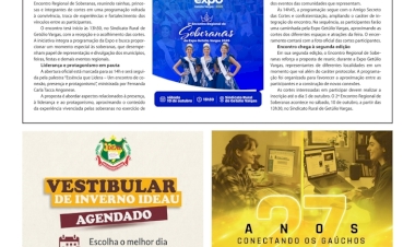 2º Encontro Regional de Soberanas integra programação da Expo Getúlio Vargas 2026 