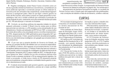 Trilhos de papel, por Neivo A T Fabris. Edição 25/9/2026