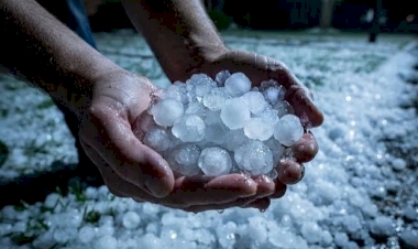 Temporais com granizo causam danos e transtornos a quase 10 mil gaúchos no fim de semana