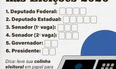 Eleições 2026: saiba o que pode e o que não pode no dia da votação