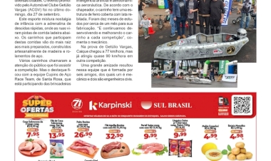 1ª Corrida de Rolimã reúne mais de 70 competidores