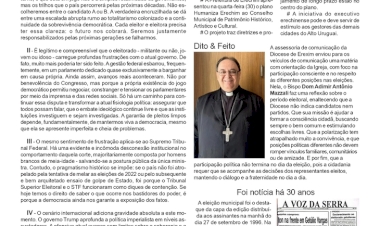 A eleição para além dos próximos quatro anos, por Neivo A T Fabris