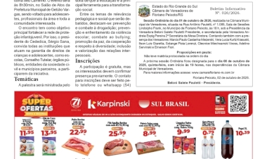 Cededica promove palestra do projeto “Escolha Seu Caminho” em Getúliio Vargas