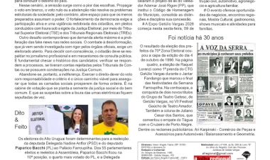 Ponto de vista, por Neivo A T Fabris. Edição 09/10/2026