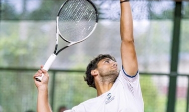Júlian Cúndom, da Argentina, conquista título profissional do 1º Open de Tênis de Erechim