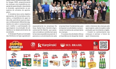Expo Getúlio Vargas 2026 - Tour do Agro encanta crianças no estande do Sindicato Rural