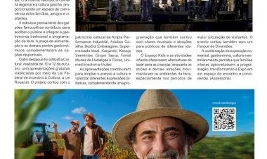 Sabores da Tradição, Mostra Cultural e entretenimento atraem famílias a Expo Getúlio Vargas