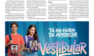 Expositores, negócios e agronegócio movimentam os espaços da Expo Getúlio Vargas