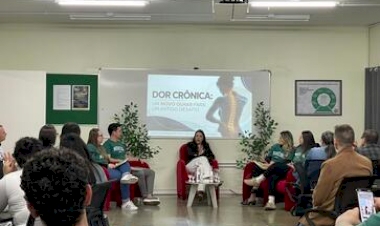 Roda de conversa na UNIDEAU discute dor crônica e possibilidades de cuidado
