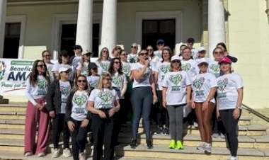 Ipiranga do Sul participa da 1ª Caminhada Regional Beneficente Amau em Erechim