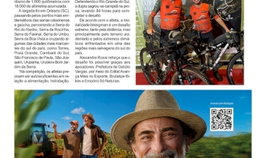 Getuliense é campeão de prova de ultra distância em ciclismo