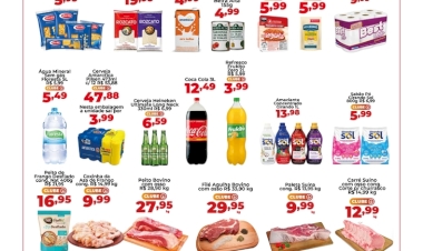 Confira as super ofertas dos Supermercados Karpinski e Sul Brasil