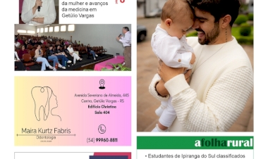 A FOLHA REGIONAL. Ano 27, nº 1.402. Getúlio Vargas RS, 30 de outubro de 2026.