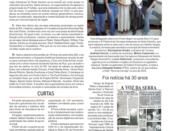 Veio para ficar, por Neivo A T Fabris. Edição de 13/02/2026.