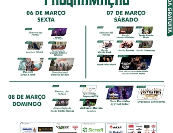 Confira a programação da 4º Festival de Cervejas Artesanais do Norte Gaúcho