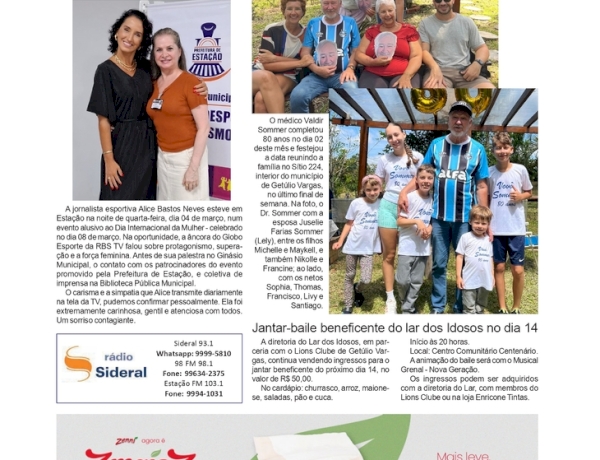 Social, por Anissara Zir. Edição 06/3/2026