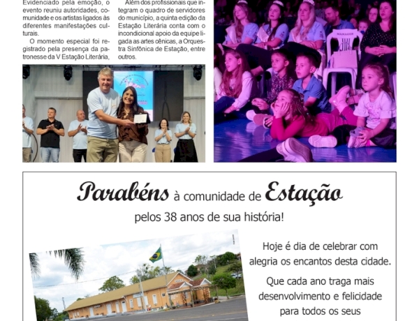 Estação 38 Anos - Público prestigia a abertura da V Estação Literária