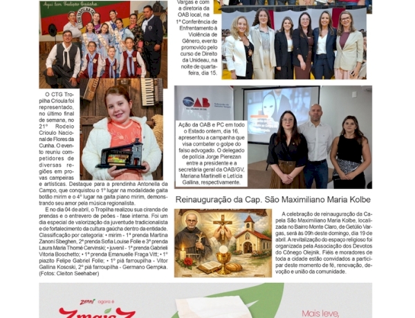 Social, por Anissara Zir. Edição de 17/4/2026