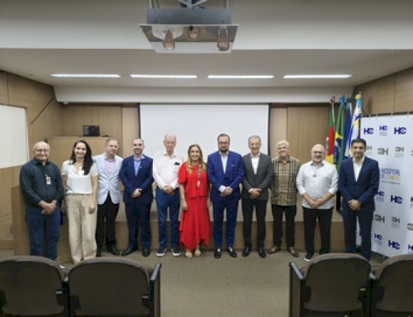 Hospital de Clínicas de Passo Fundo recebe o presidente do CREMERS, Dr.  Régis Fernando Angnes