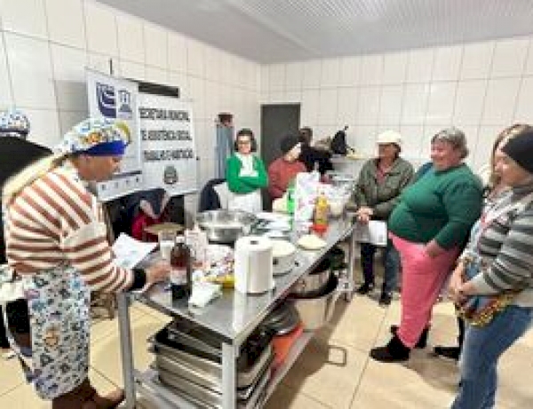 Curso em Gaurama aborda culinária polonesa e valorização das tradições culturais