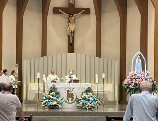 Santuário vive dia de intensa devoção e abre caminho para a 75ª Romaria de Fátima em Erechim
