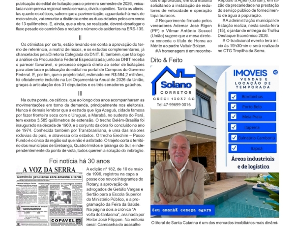Fato ou fake? Por Neivo A T Fabris. Edição 15/5/2026.