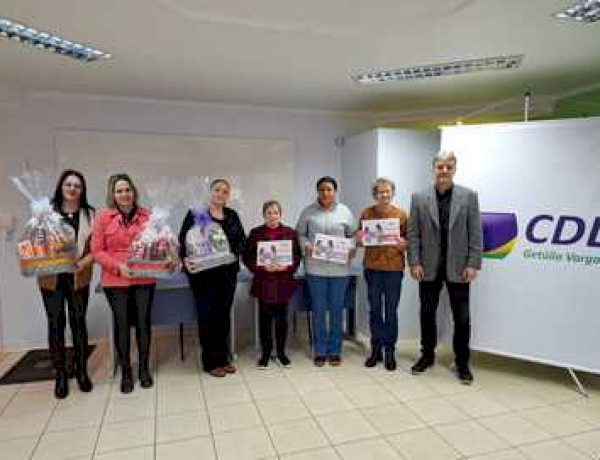 Sorteio da campanha de Dia das Mães “Presentes que Conectam”, da CDL de Getúlio Vargas