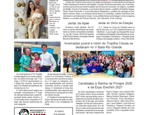 Social, por Anissara Zir. Edição 22/5/2026