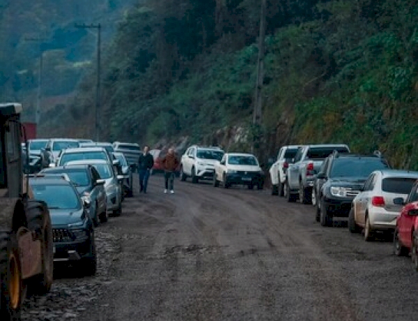 Começam as obras de asfaltamento da rodovia ERS-491 em Marcelino Ramos