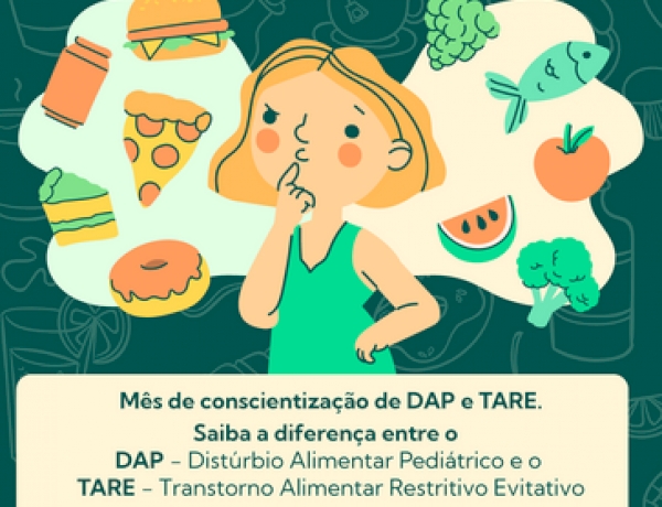 Você conhece alguém com dificuldades alimentares na infância?
