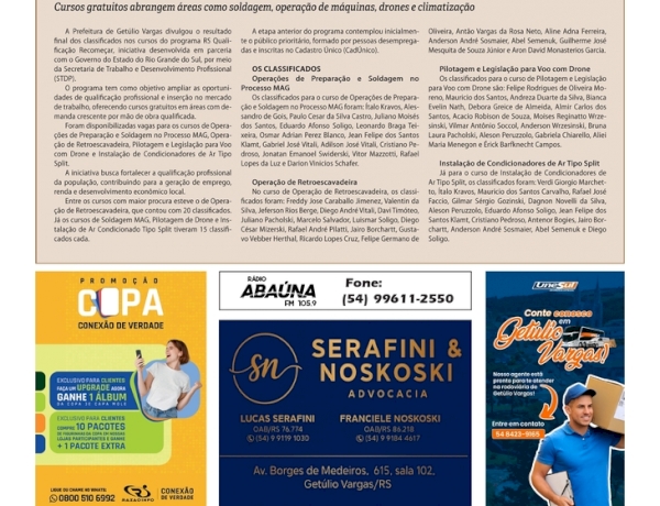 Prefeitura divulga resultado final dos classificados nos cursos do programa RS Qualificação Recomeçar