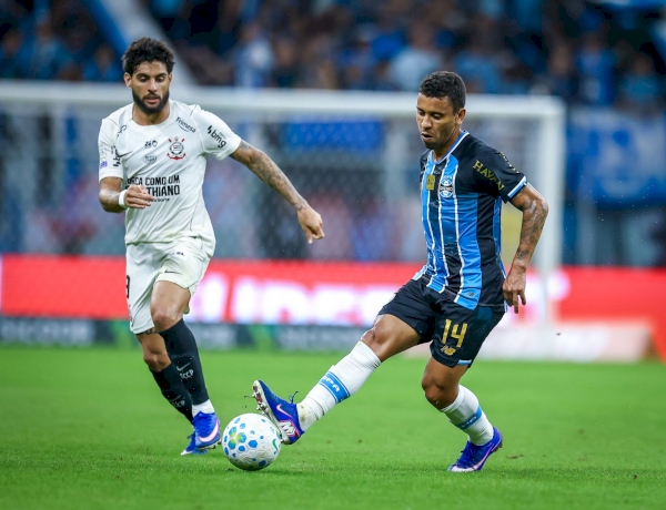 Na Arena, Grêmio perde para o Corinthians de virada por 3 a 1
