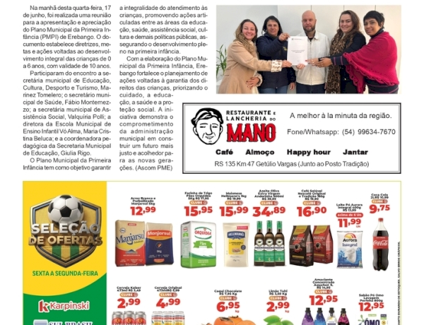 Erebango fortalece políticas públicas para crianças de 0 a 6 anos