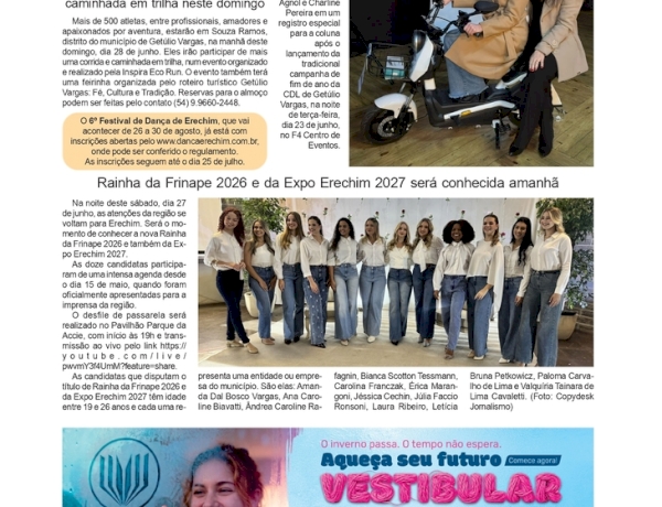 Social, por Anissara Zir – Edição de 26/6/2026 