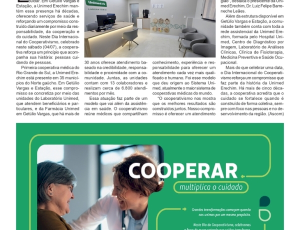 Há mas de cinco décadas, a cooperação fortalece o cuidado com a saúde