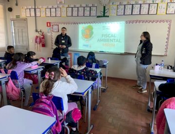 Projeto Fiscal Ambiental Mirim inicia nova edição e  leva educação ambiental às escolas municipais de Getúlio Vargas