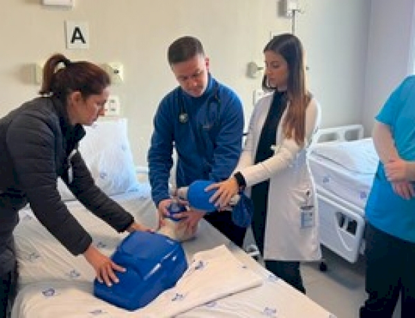 Hospital Santa Terezinha capacita equipes para atendimento à parada cardiorrespiratória