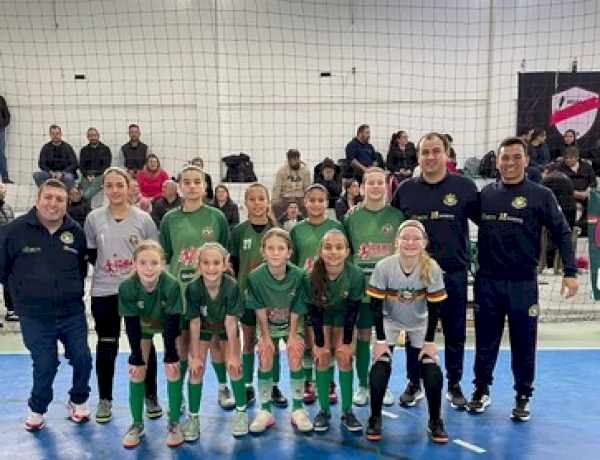 Meninas do IDEAU Futsal Sub-13 conquistam o vice-campeonato Estadual em Guaíba