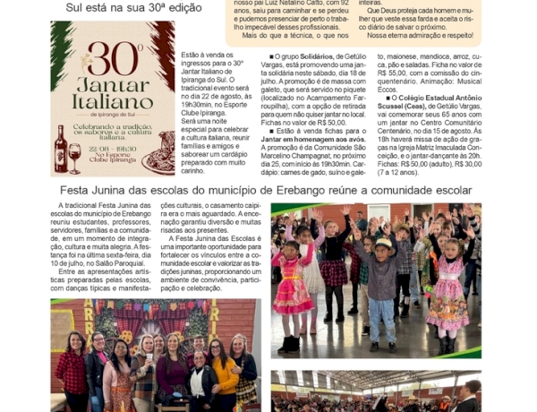 Social, por Anissara Zir. Edição de 16/7/2026