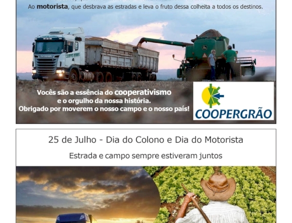 Especial Dia do Colono e Motorista