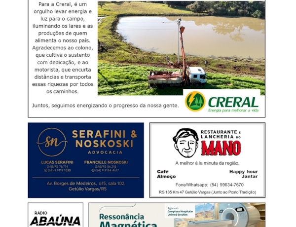 Especial Dia do colono e Motorista