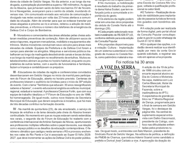 O que aprendemos? Por Neivo A T Fabris. Edição 24/7/2026