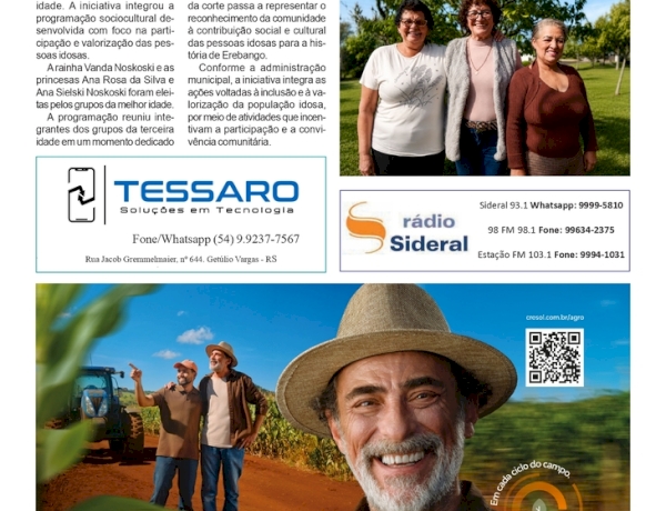 Nova corte da terceira idade é eleita em Erebango