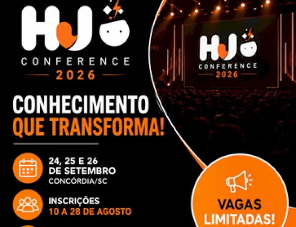 Prefeitura de Getúlio Vargas abre inscrições  para participação no HJ Conference 2026